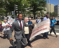 Advocates march against proposed Pepco takeover in 2016