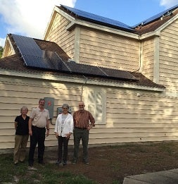 Florida's First Solar Co-op organizers