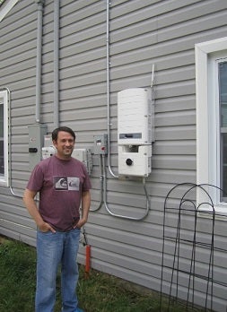West Virginia solar customer