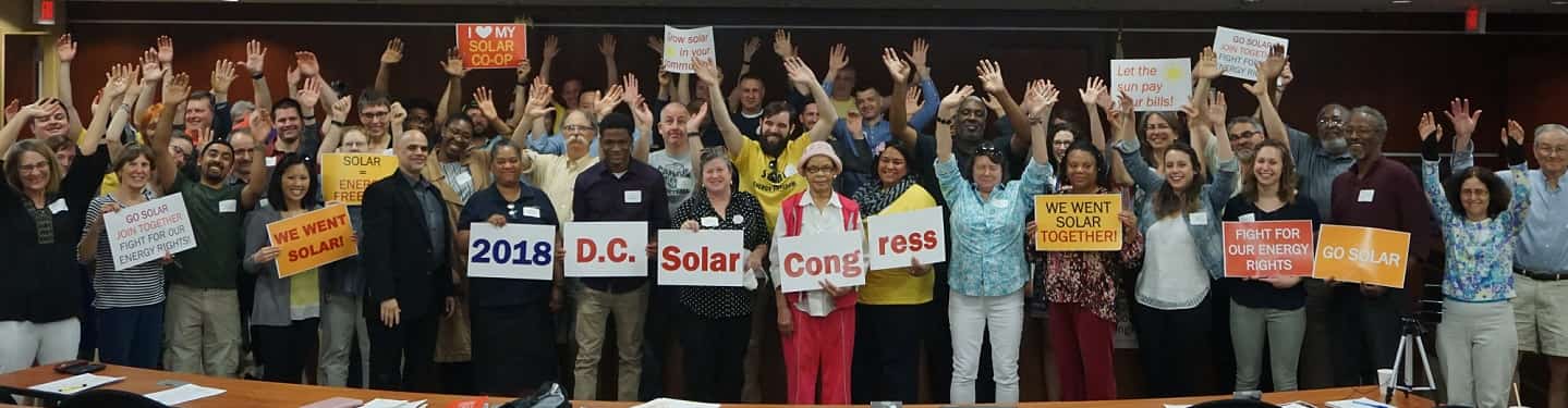 Nearly 100 solar supporters joined us for the 2018 D.C. Solar Congress on Saturday, April 14, 2018.