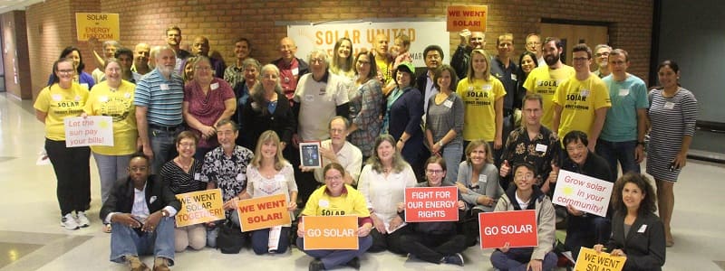 Solar supporters from across Maryland joined together for the 2018 Maryland Solar Congress!